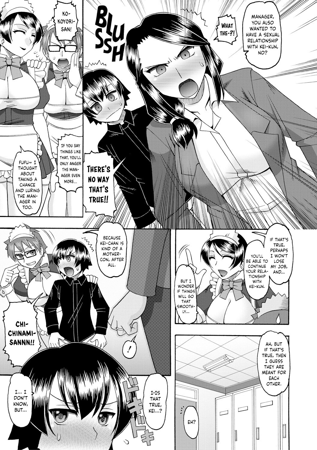 Hentai Manga Comic-Maid OVER 30-Read-60